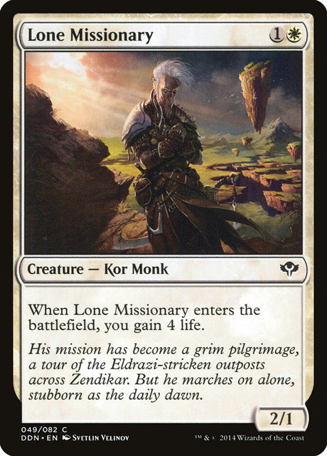 Lone Missionary (49) - Duel Decks: Speed vs. Cunning (DDN)