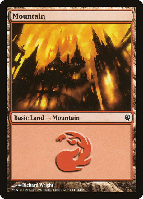 Mountain (44) - Duel Decks: Izzet vs. Golgari (DDJ)