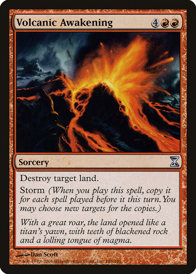 Volcanic Awakening (186) - Time Spiral (TSP)