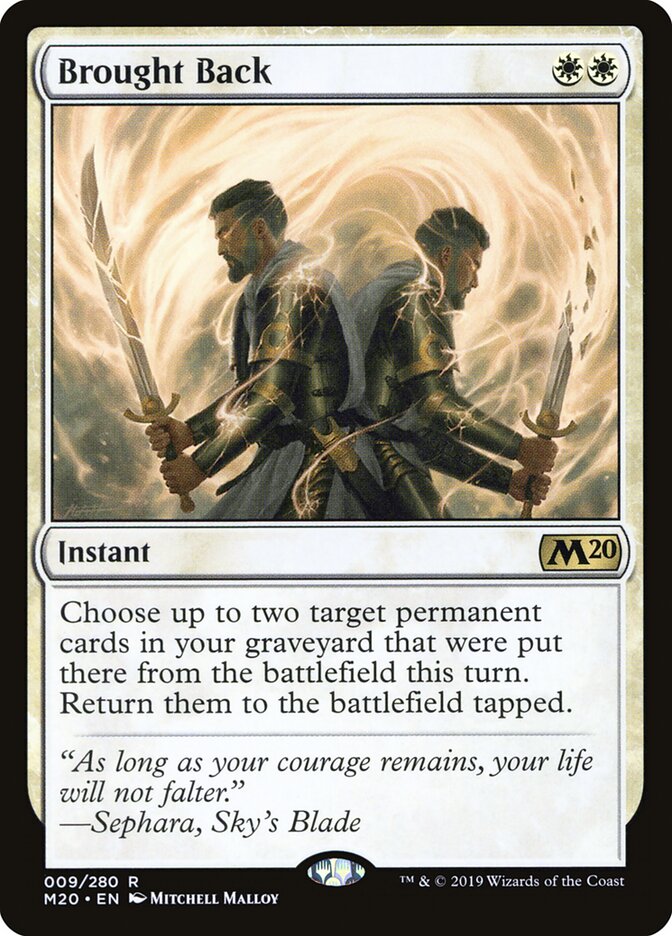 Brought Back (9) - Core Set 2020 (M20)