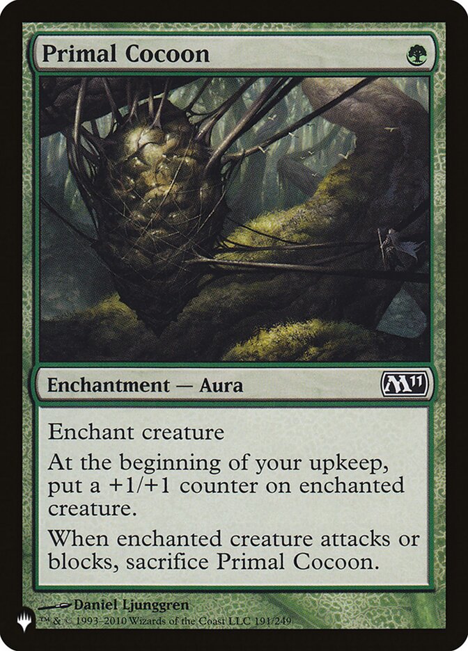 Primal Cocoon (M11-191) - The List (PLST)