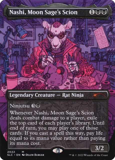 Nashi, Moon Sage's Scion (2022) - Secret Lair Countdown (SLC)