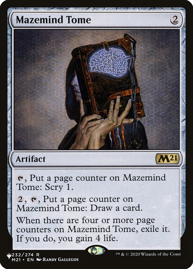 Mazemind Tome (M21-232) - The List (PLST)