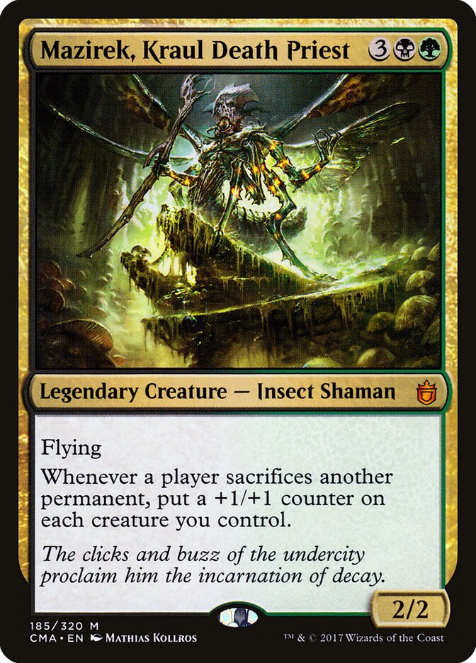 Mazirek, Kraul Death Priest (185) - Commander Anthology (CMA)