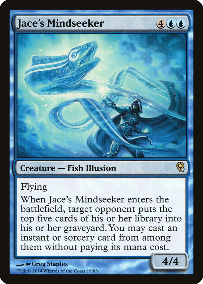 Jace's Mindseeker (19) - Duel Decks: Jace vs. Vraska (DDM)
