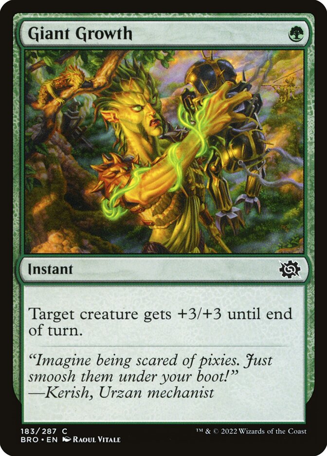Giant Growth (183) - The Brothers' War (BRO)
