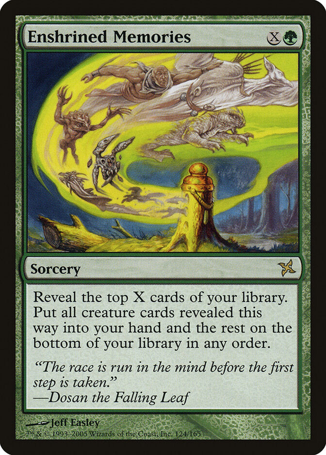 Enshrined Memories (124) - Betrayers of Kamigawa (BOK)