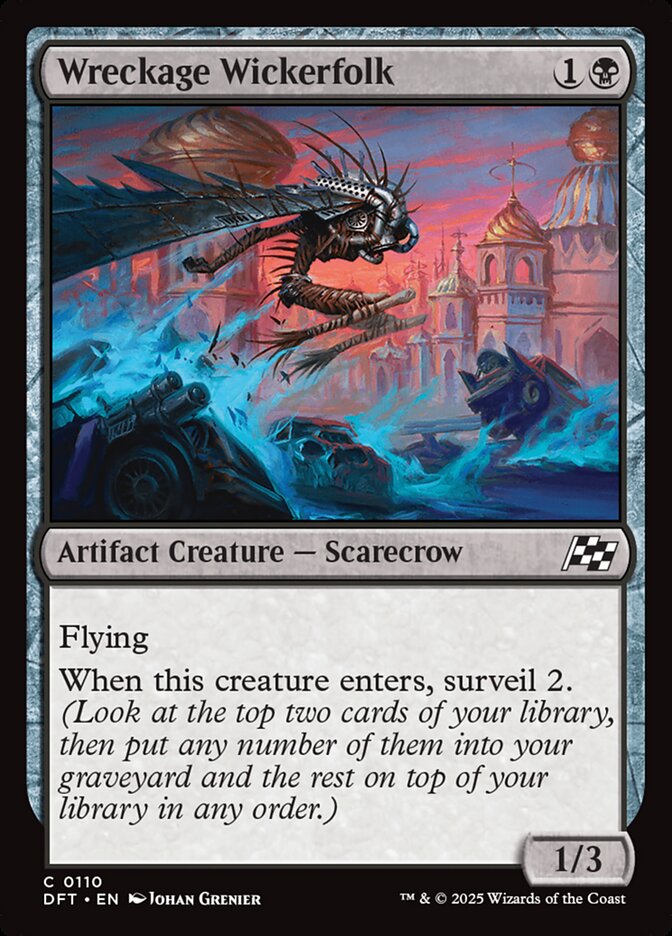 Wreckage Wickerfolk - [Foil] Aetherdrift (DFT)