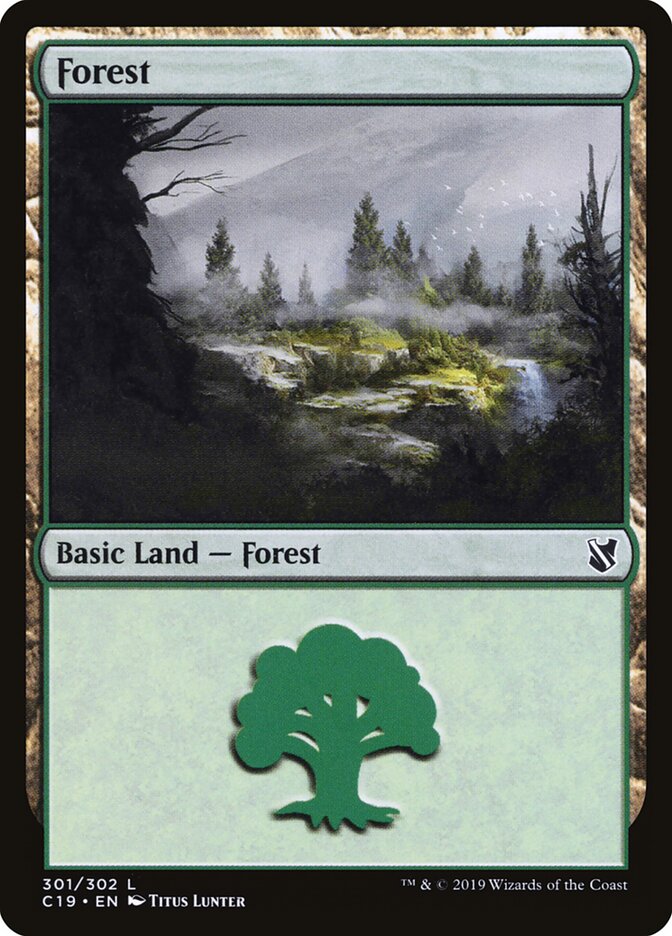 Forest (301) - Commander 2019 (C19)