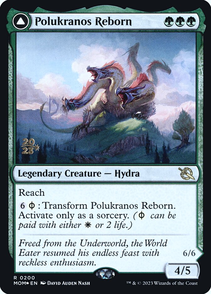 Polukranos Reborn // Polukranos, Engine of Ruin (200s) - March of the Machine Promos (PMOM)