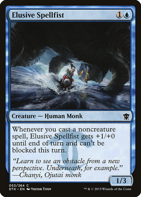 Elusive Spellfist (53) - Dragons of Tarkir (DTK)