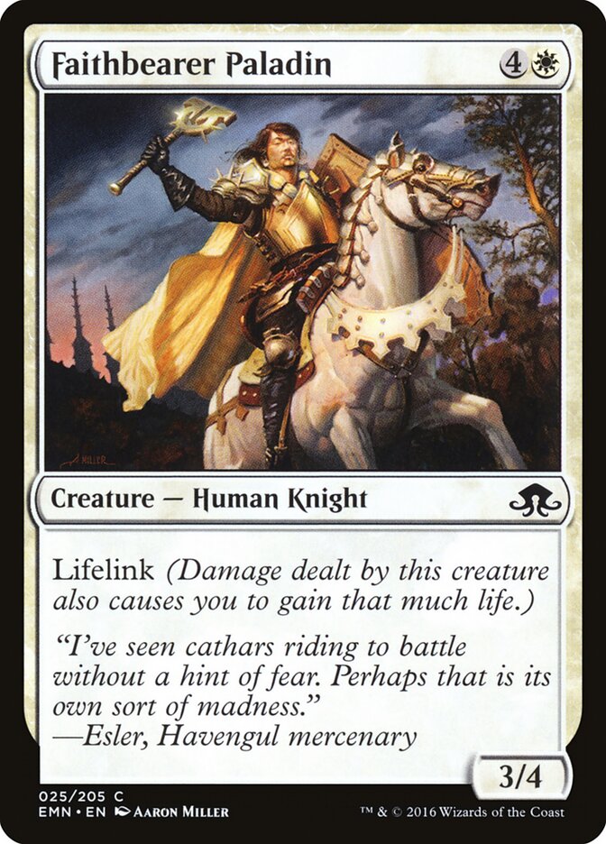 Faithbearer Paladin (25) - Eldritch Moon (EMN)