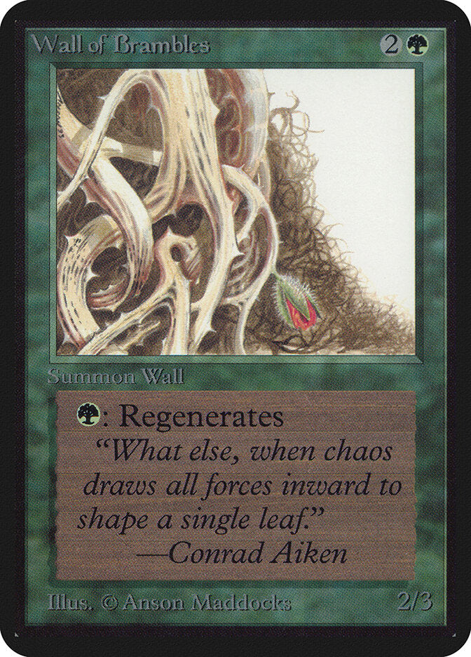 Wall of Brambles (223) - Limited Edition Alpha (LEA)
