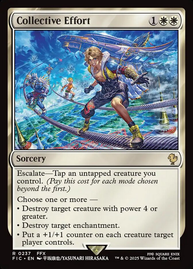 Collective Effort (237) - [Surge Foil] Final Fantasy Commander (FIC)