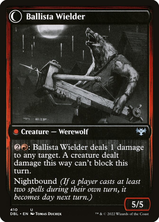 Ballista Watcher // Ballista Wielder (410) - Innistrad: Double Feature (DBL)