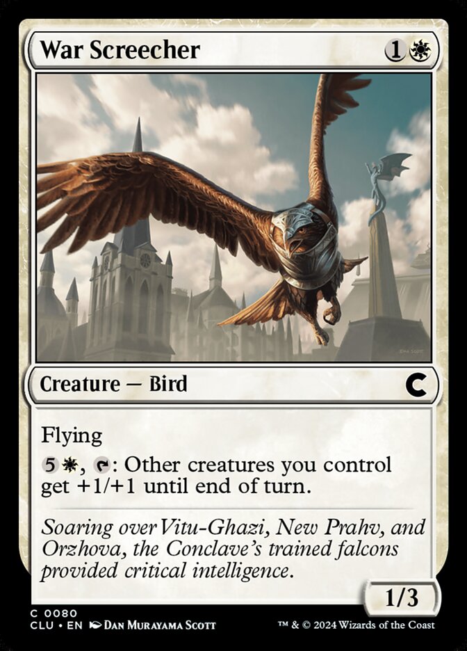 War Screecher (80) - Ravnica: Clue Edition (CLU)