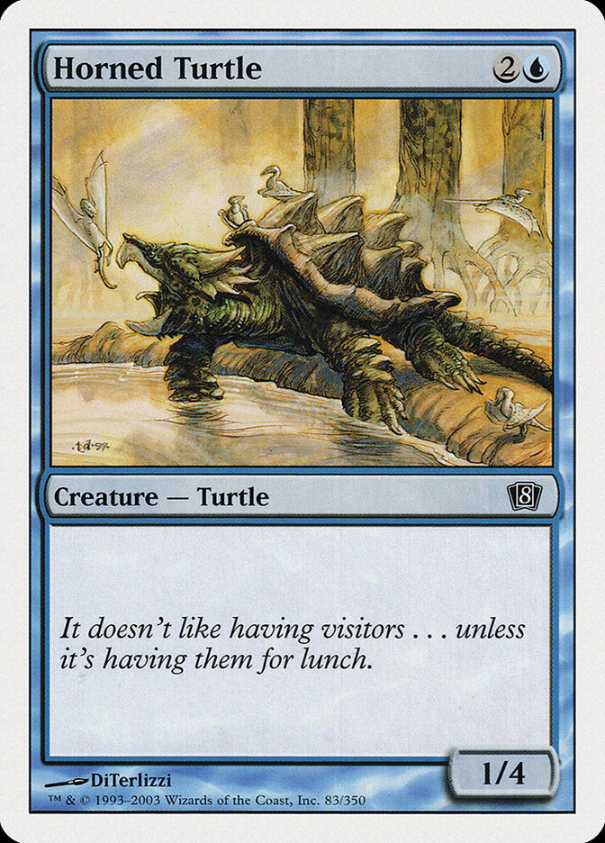Horned Turtle (83) - Eighth Edition (8ED)