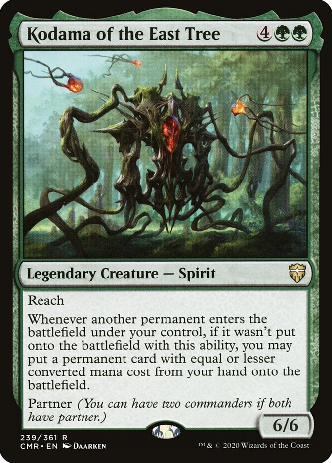 Kodama of the East Tree (239) - Commander Legends (CMR)