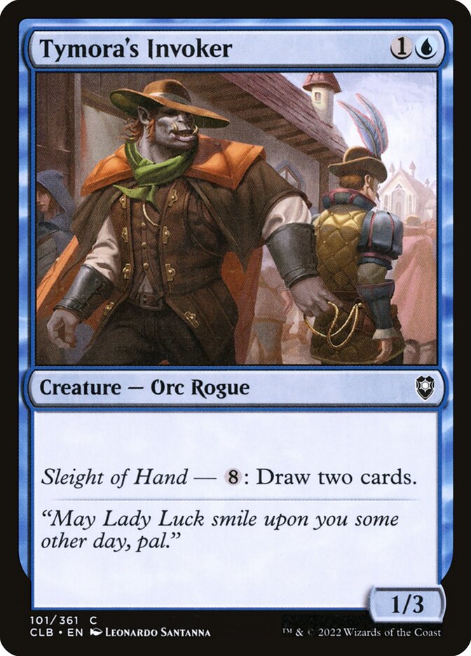 Tymora's Invoker (101) - Commander Legends: Battle for Baldur's Gate (CLB)