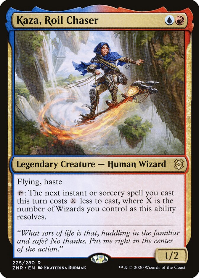 Kaza, Roil Chaser (225) - Zendikar Rising (ZNR)