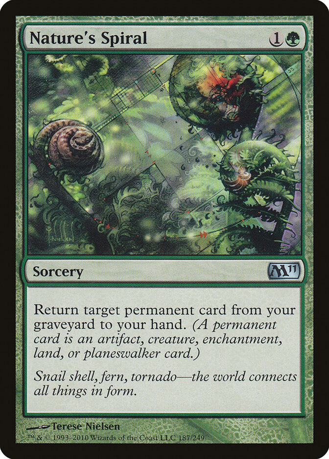 Nature's Spiral (187) - Magic 2011 (M11)