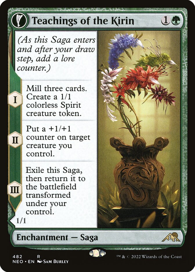 Teachings of the Kirin // Kirin-Touched Orochi (482) - Kamigawa: Neon Dynasty (NEO)
