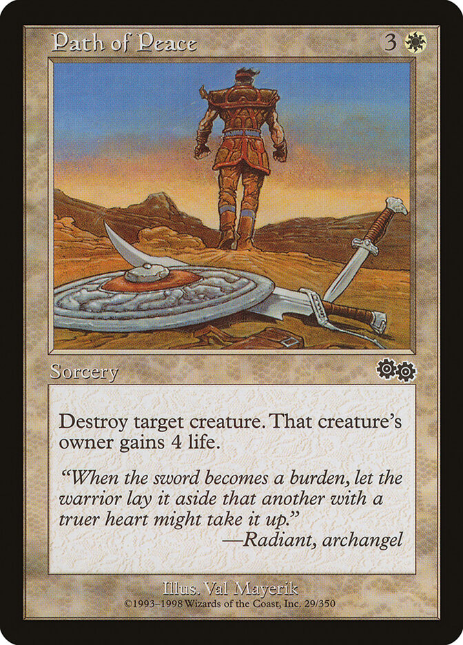 Path of Peace (29) - Urza's Saga (USG)