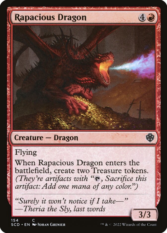 Rapacious Dragon (154) - Starter Commander Decks (SCD)