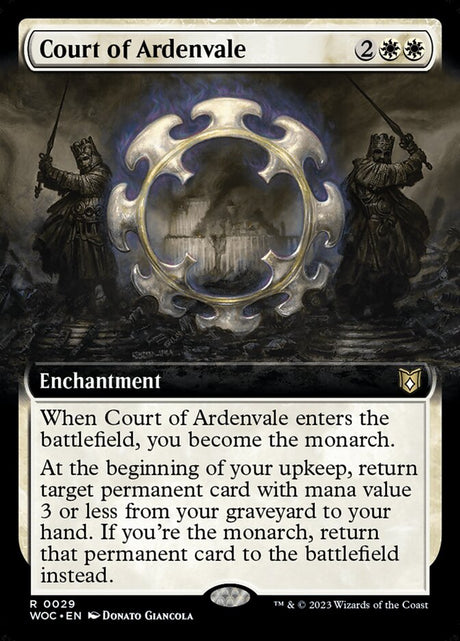 Court of Ardenvale (29) - Wilds of Eldraine Commander (WOC)