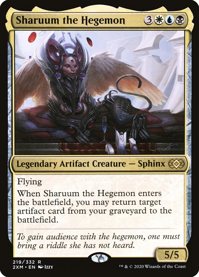 Sharuum the Hegemon (219) - Double Masters (2XM)