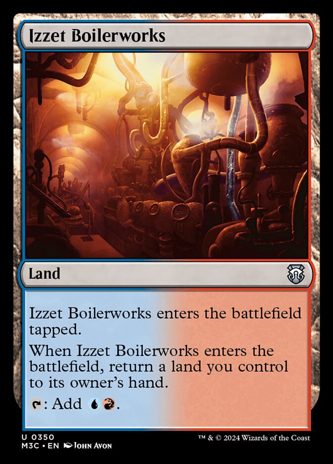 Izzet Boilerworks (350) - Modern Horizons 3 Commander (M3C)