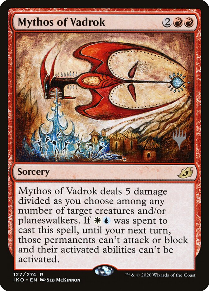 Mythos of Vadrok (127p) - Ikoria: Lair of Behemoths Promos (PIKO)