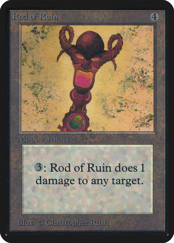 Rod of Ruin (268) - Limited Edition Alpha (LEA)