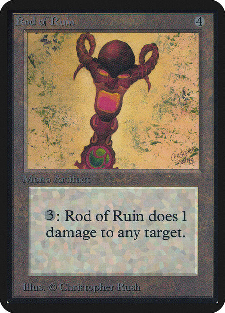Rod of Ruin (268) - Limited Edition Alpha (LEA)