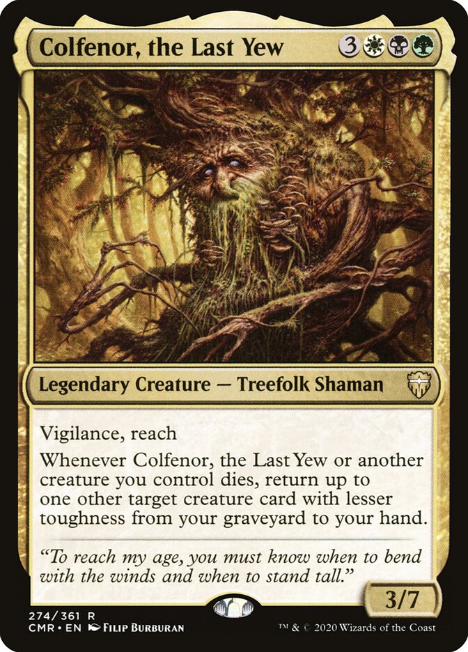 Colfenor, the Last Yew (274) - Commander Legends (CMR)