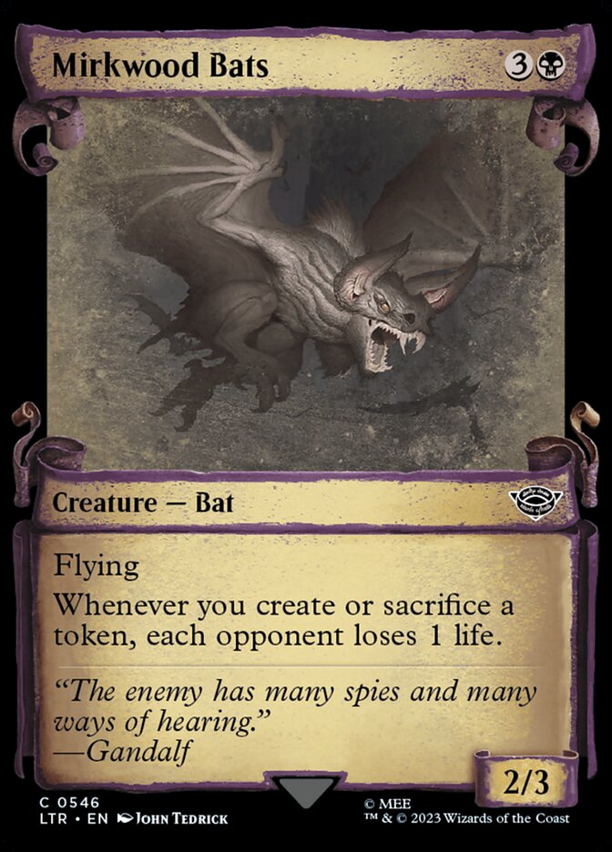 Mirkwood Bats (546) - The Lord of the Rings: Tales of Middle-earth (LTR)