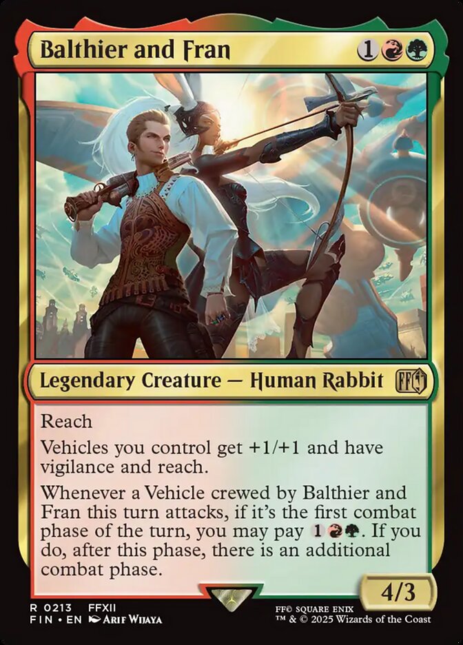 Balthier and Fran (213) - [Foil] Final Fantasy (FIN)