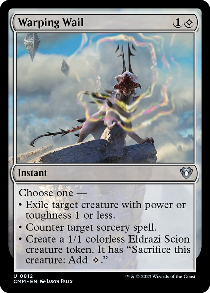 Warping Wail (812) - Commander Masters (CMM)