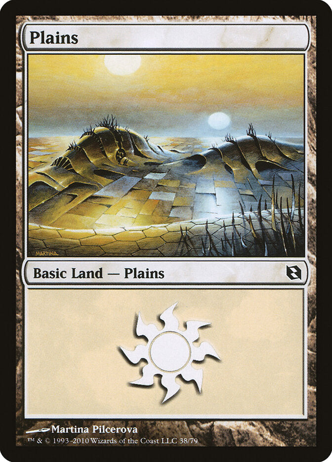 Plains (38) - Duel Decks: Elspeth vs. Tezzeret (DDF)