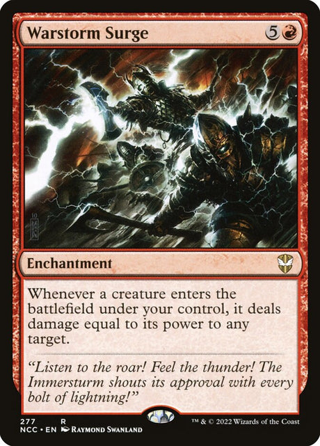 Warstorm Surge (277) - New Capenna Commander (NCC)