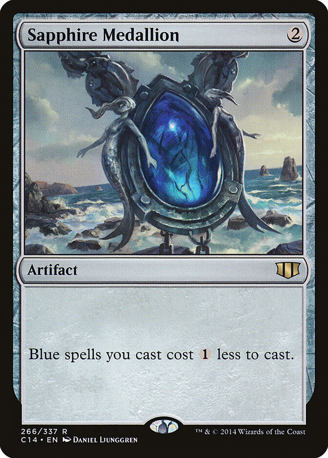 Sapphire Medallion (266) - Commander 2014 (C14)