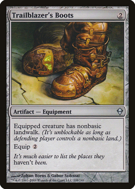 Trailblazer's Boots (208) - Zendikar (ZEN)
