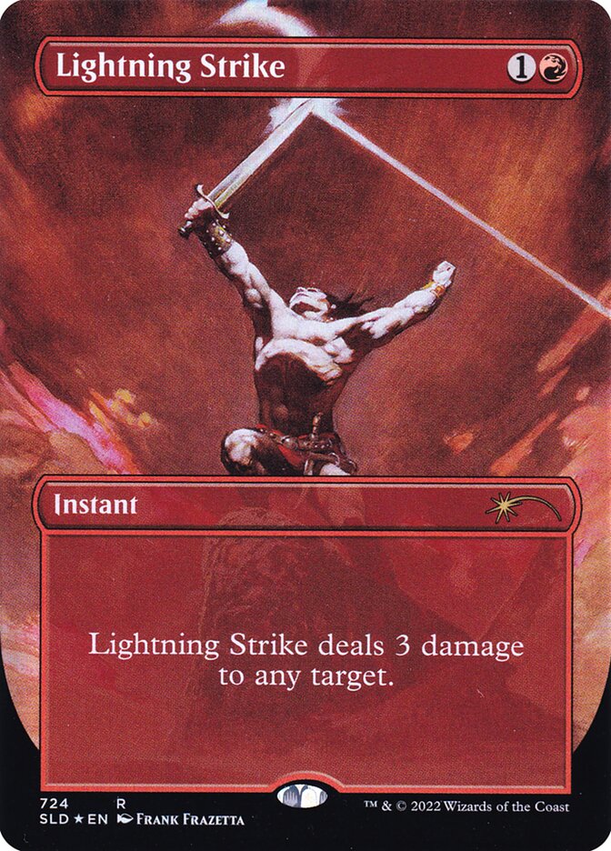 Lightning Strike (724) - Secret Lair Drop (SLD)