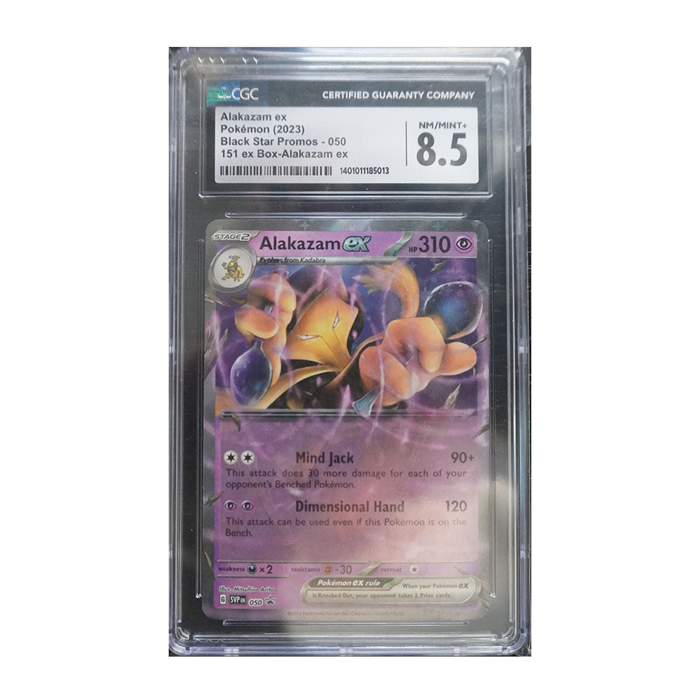 Alakazam ex 050 [Holo, CGC Graded 8.5] - SV: Scarlet & Violet Promo Cards (SVP)