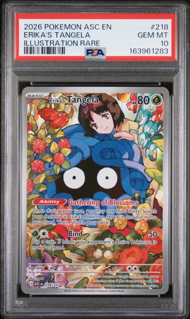 Erika's Tangela #218 - [Graded PSA 10] ME: Ascended Heroes (ASC)