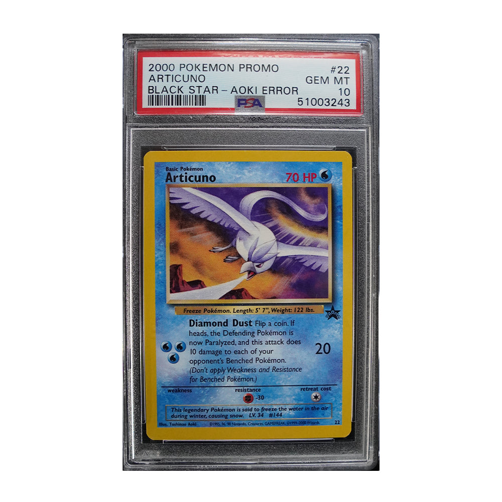 Articuno - [Aoki Error, Graded PSA 10] WoTC Promo (PR 