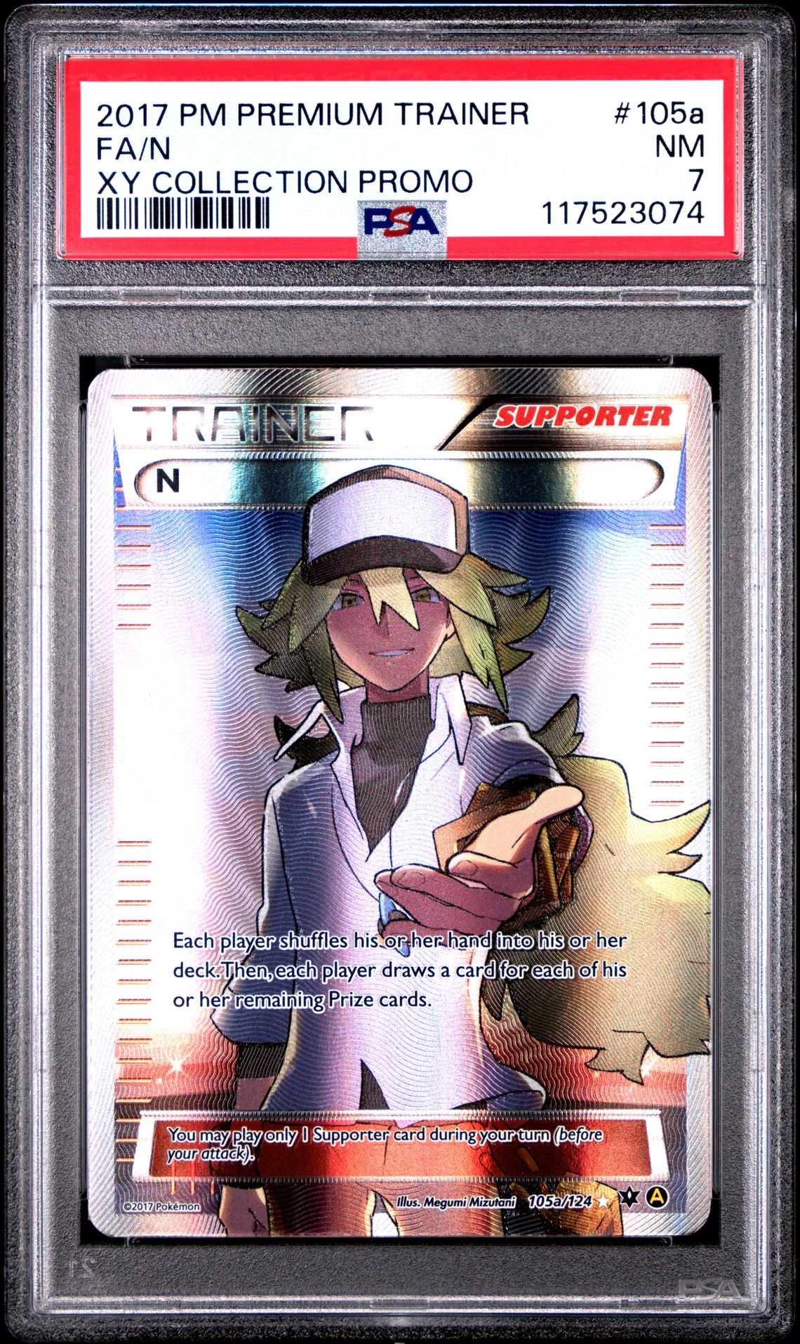 N #105a - [Graded PSA 7] Alternate Art Promos (PR)