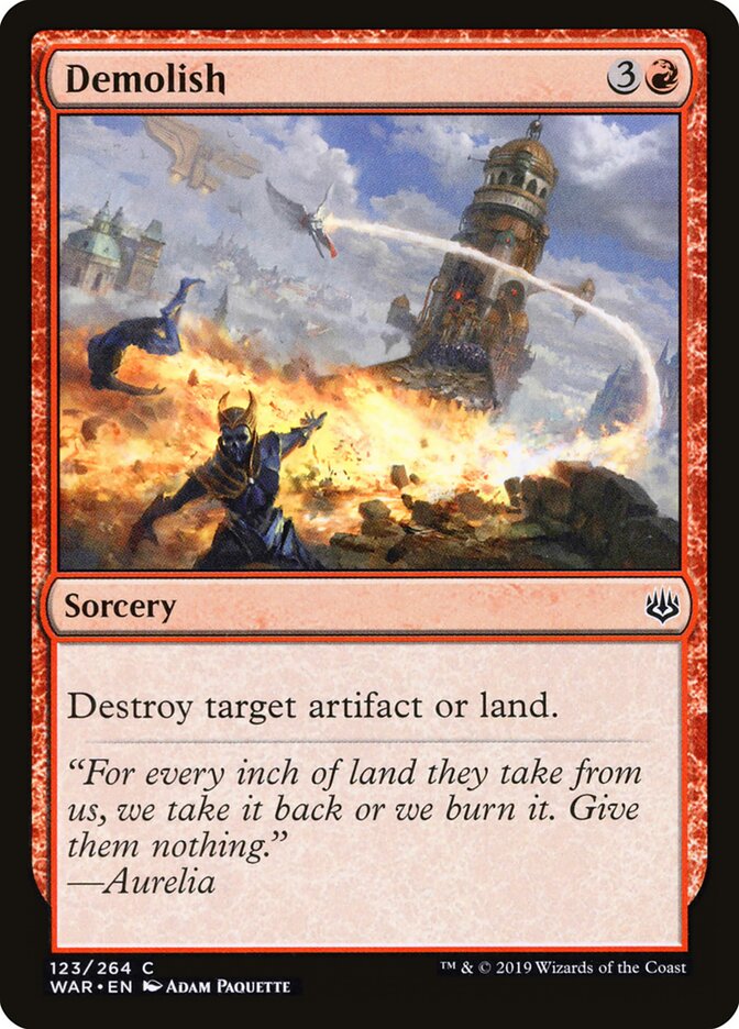 Demolish (123) - War of the Spark (WAR)