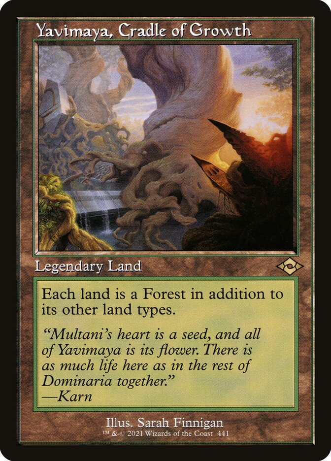 Yavimaya, Cradle of Growth (441) - Modern Horizons 2 (MH2)
