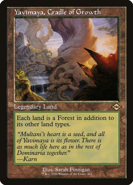 Yavimaya, Cradle of Growth (441) - Modern Horizons 2 (MH2)